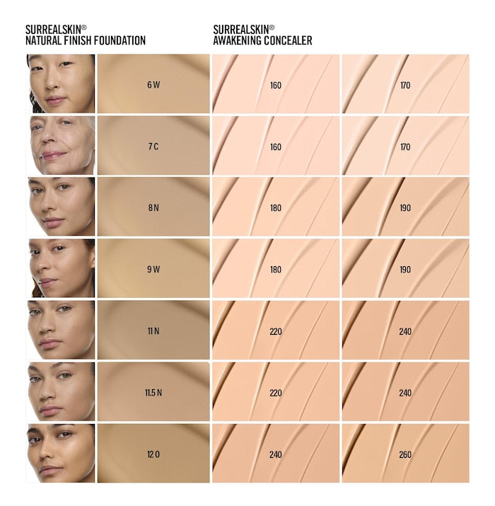 SurrealSkin® Natural Finish Foundation - GLAM MODA