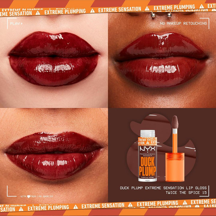 Duck Plump High Pigment Lip Plumping Gloss - GLAM MODA