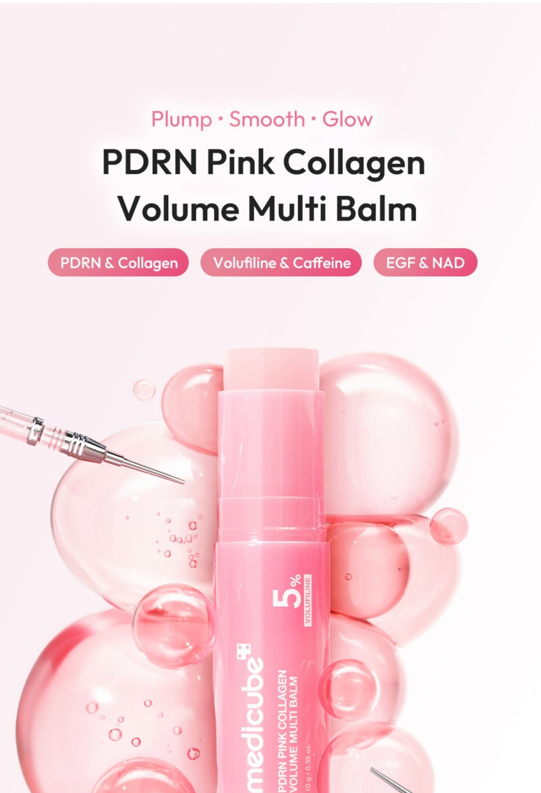 PDRN Pink Collagen Volume Multi Balm 10g - GLAM MODA