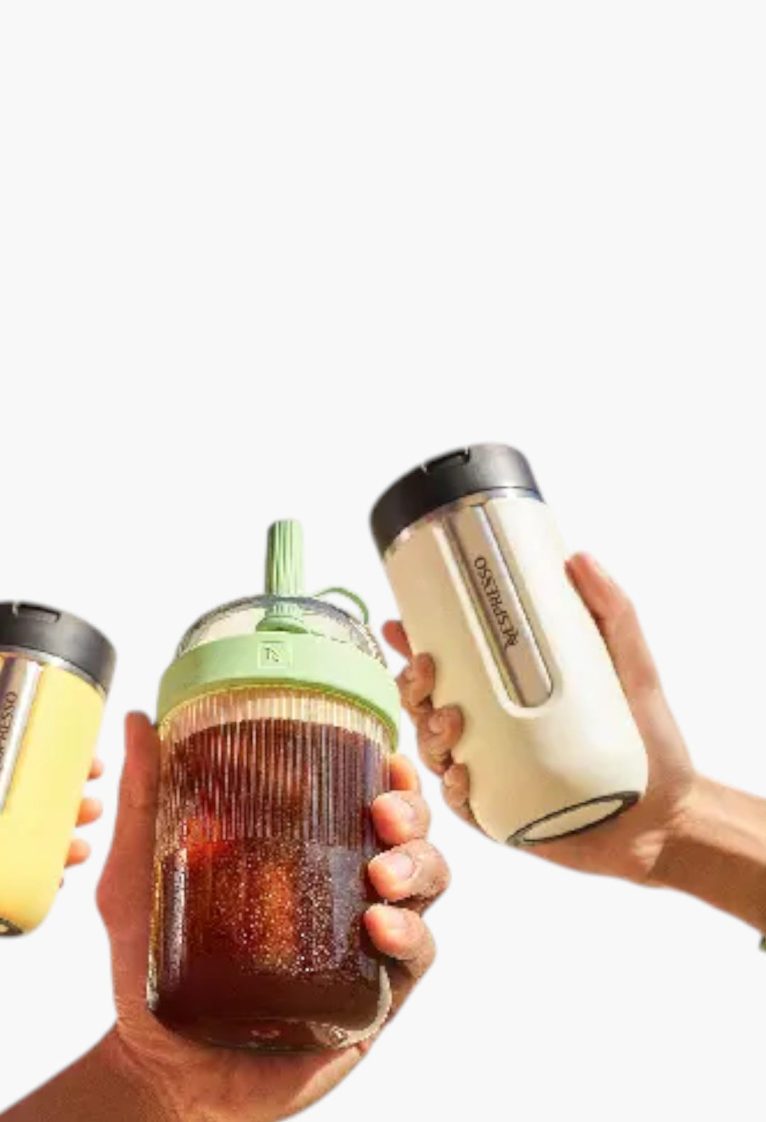 Travel Mug Vanilla - Your life, your style - GLAM MODA