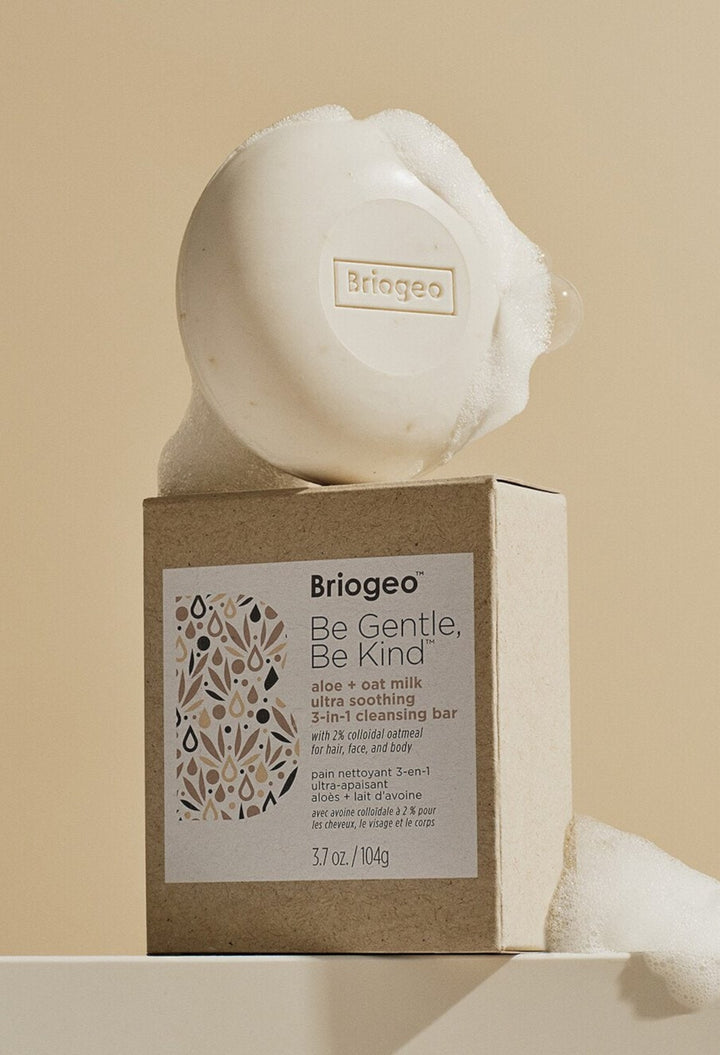 Be Gentle, Be Kind ™ - Aloe + Oat Milk Ultra Soothing 3-in-1 Cleansing Bar - GLAM MODA