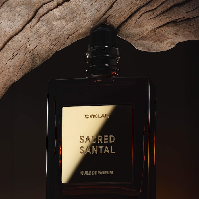 Sacred Santal Roll-On Perfume Oil with Vanilla and Cashmere Wood - GLAM MODA
