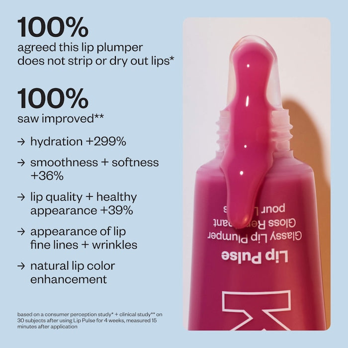 Lip Pulse Glassy Lip Plumper Gloss - GLAM MODA