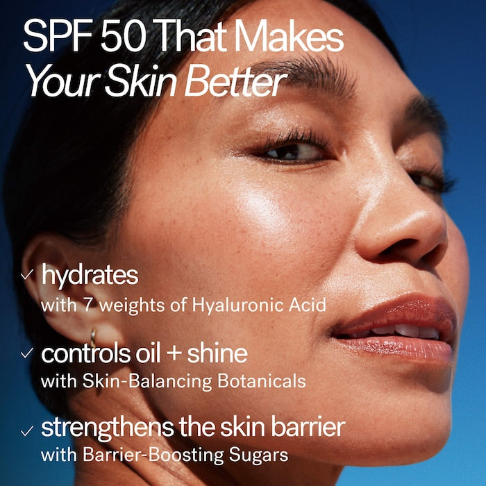 Sun Serum Mineral Sunscreen SPF 50 with 8-Hour Oil Control - GLAM MODA