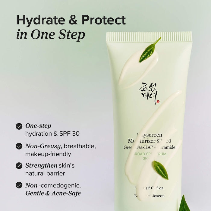 Dayscreen 2-in-1 SPF 30 Moisturizer with Green Tea-HA + Ceramides - GLAM MODA