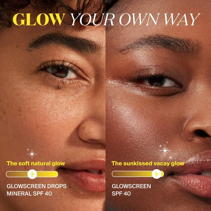 Glowscreen Soft-Radiance Drops Mineral SPF 40 - GLAM MODA