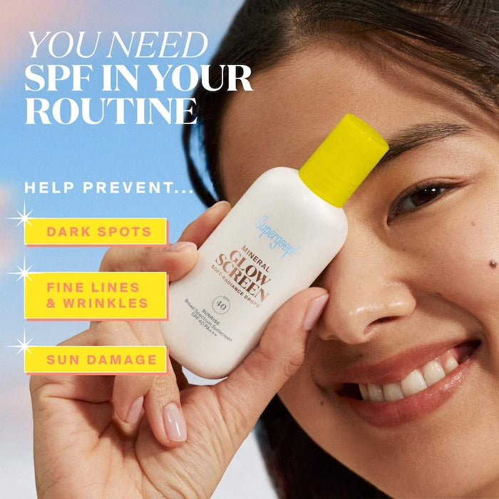 Glowscreen Soft-Radiance Drops Mineral SPF 40 - GLAM MODA
