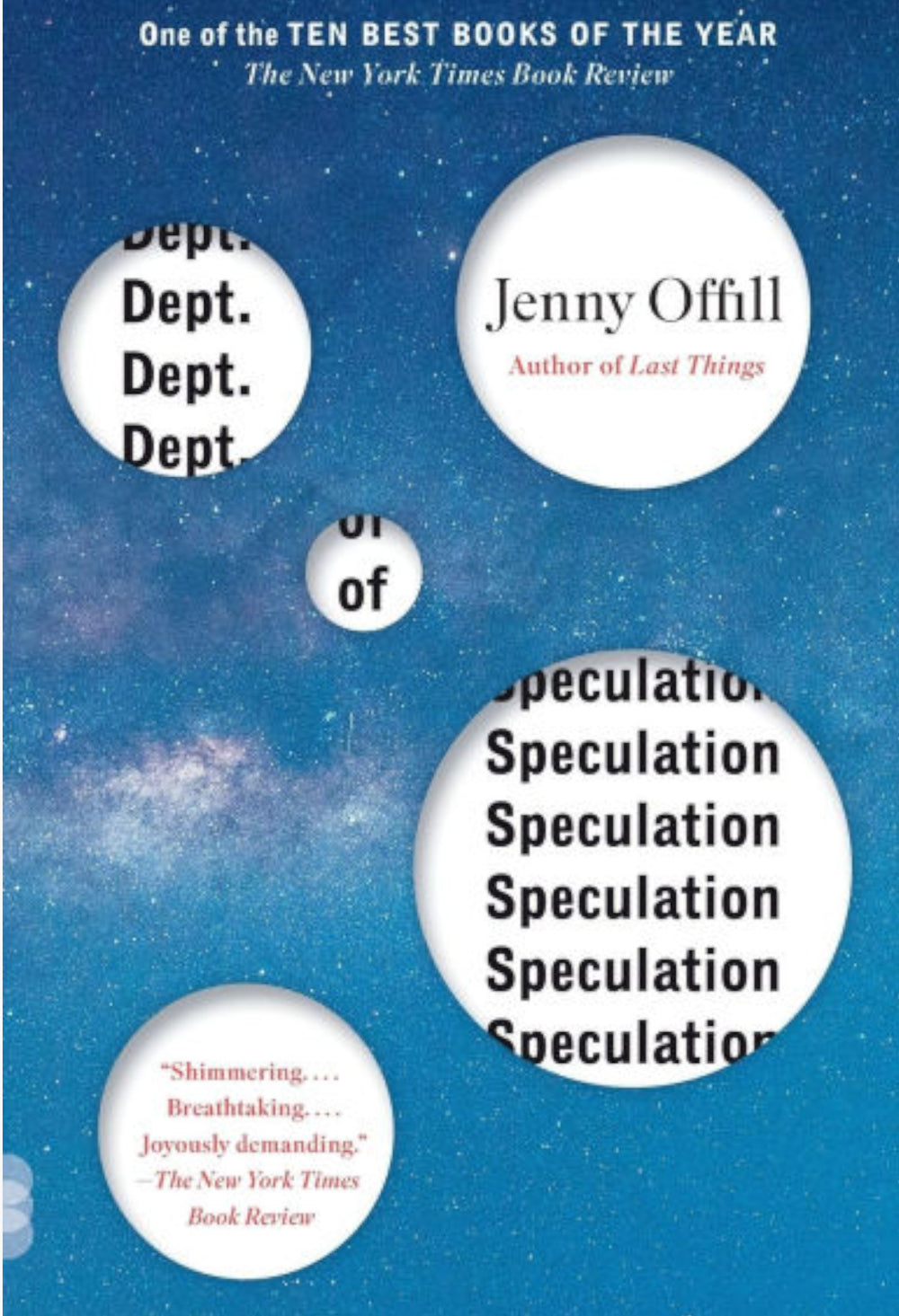 Dept. of Speculation - GLAM MODA