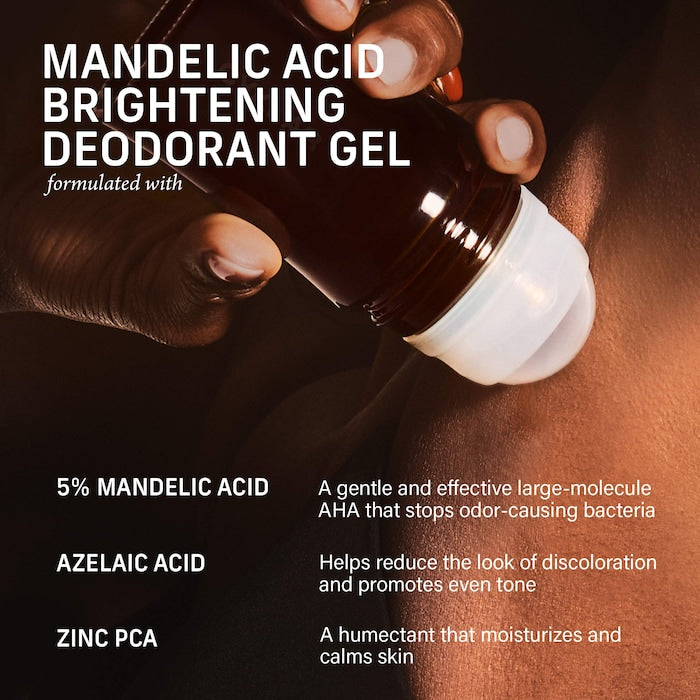Vanilla Verve Mandelic Acid Brightening Deodorant Gel with 48-Hour Odor Protection - GLAM MODA