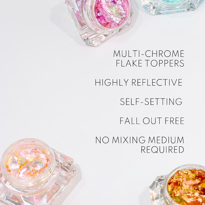 Infinite Chrome Flakes Multichrome Gel for Eyes & Face - GLAM MODA