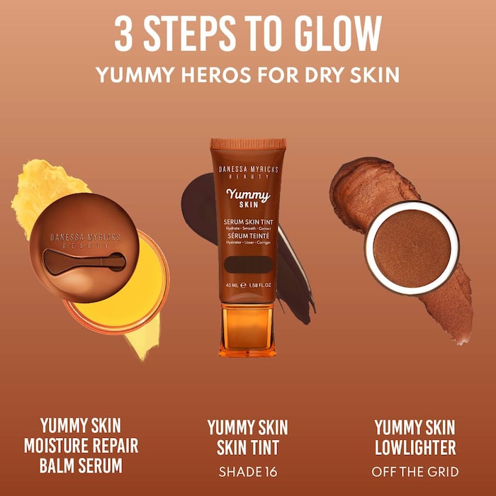 Yummy Skin Blurring Balm Powder Lowlighter Soft Glow Highlighter - GLAM MODA