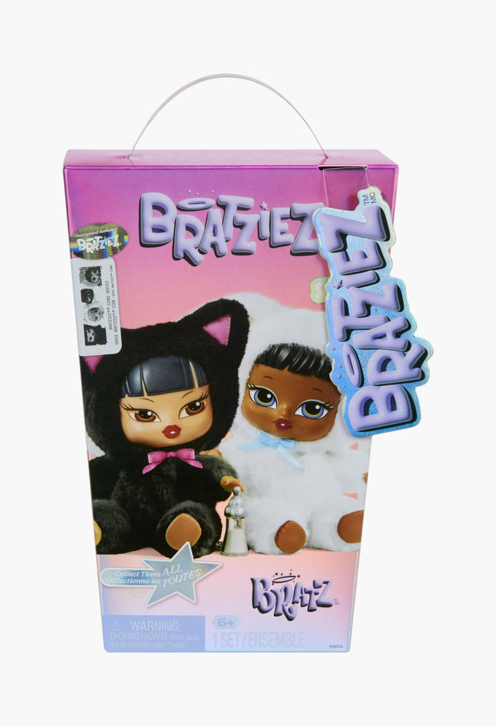 Bratz Bratziez Iconz Series Plush Blind Box With Charm Clip And Accessory, Collectible Characters - GLAM MODA