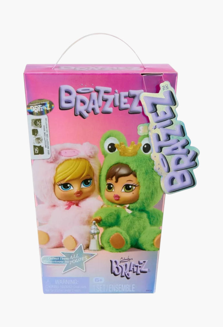 Bratz Bratziez Iconz Series Plush Blind Box With Charm Clip And Accessory, Collectible Characters - GLAM MODA