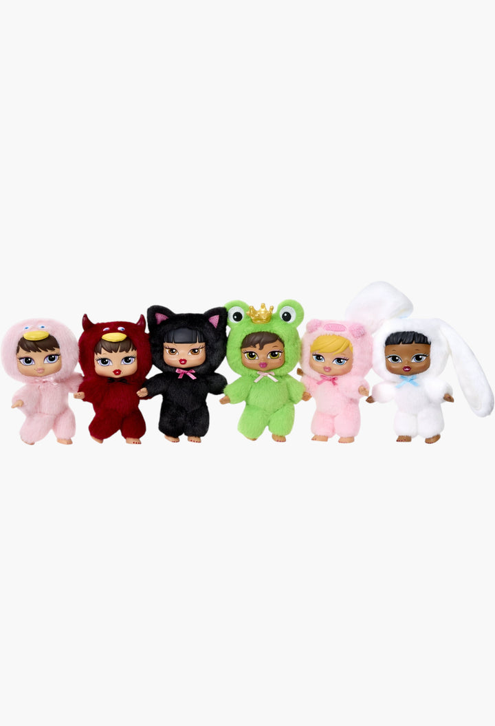 Bratz Bratziez Iconz Series Plush Blind Box With Charm Clip And Accessory, Collectible Characters - GLAM MODA