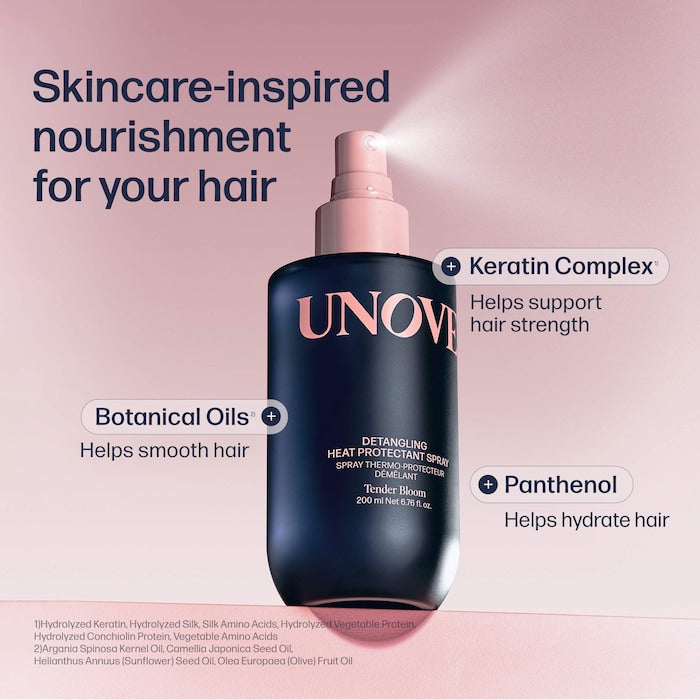 Detangling Heat Protection Spray for Damaged Hair - GLAM MODA