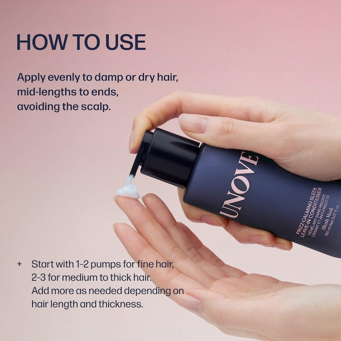 Frizz-Calming Leave in Conditioner with Heat Protectant - GLAM MODA