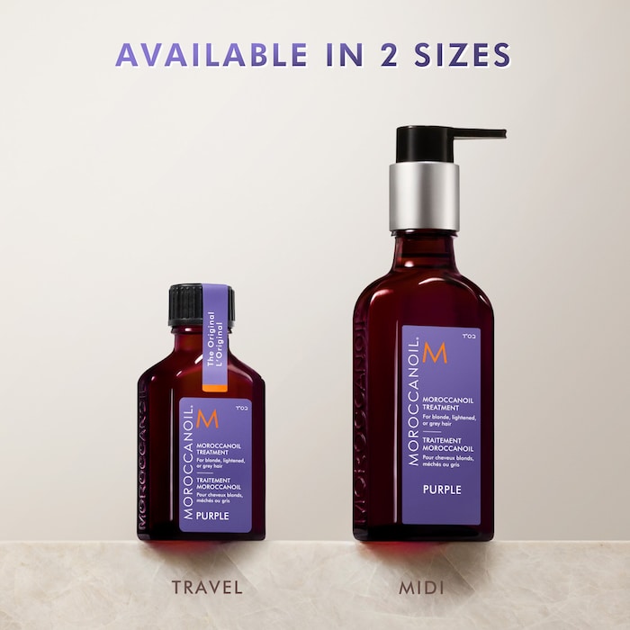 Moroccanoil Treatment Purple Hair Oil for Blonde Hair - GLAM MODA