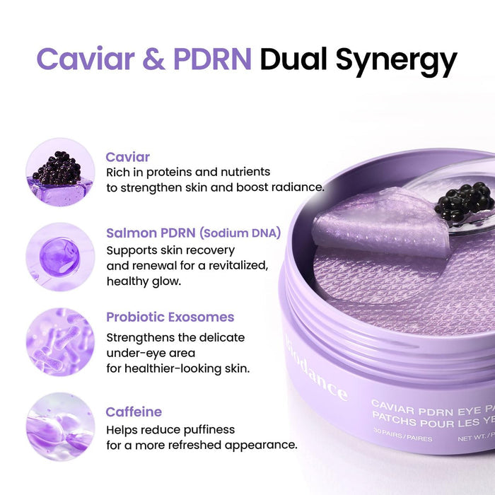 Caviar Pdrn Eye Patches - GLAM MODA