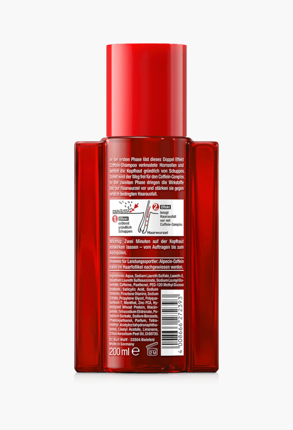 Double Effect Caffeine Shampoo - GLAM MODA