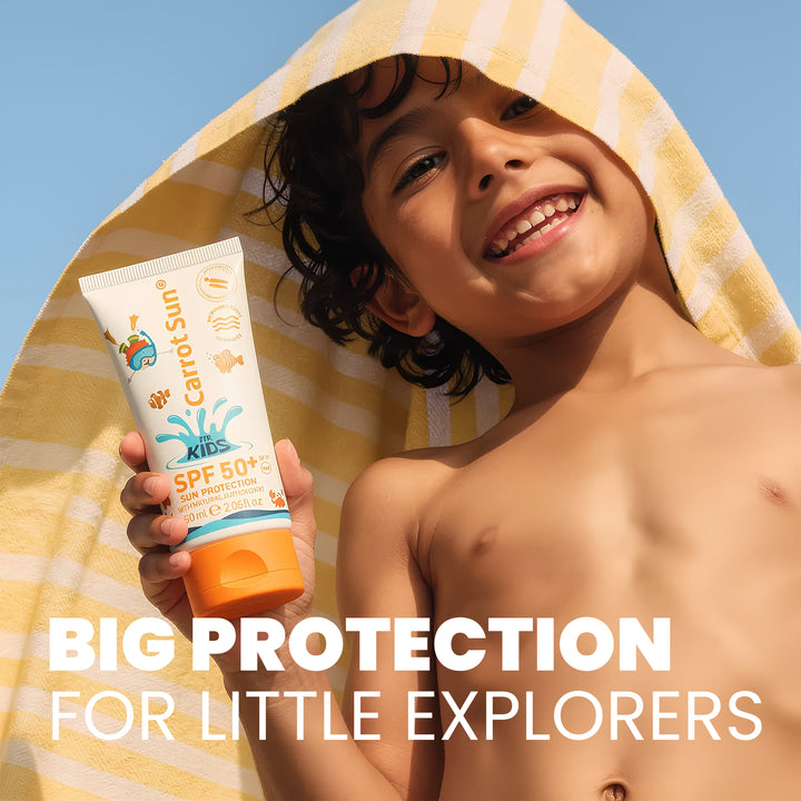 Kids Suncreen Carrot sun – Best For Young Skin With SPF 50+ Protection Against UVA/UVB Rays - GLAM MODA