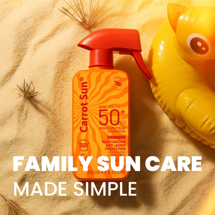 Sunscreen Carrot Sun – Family Pack Sunscreen SPF 50+ – Very High Protection And Water Resistant - GLAM MODA
