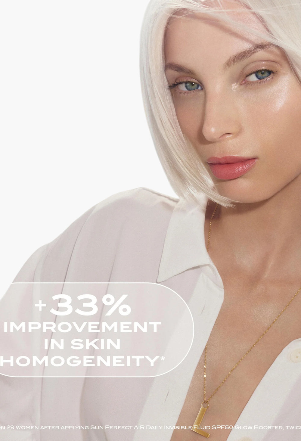 Sun Perfect Air Daily Invisible Fluid SPF50 Glow Booster - GLAM MODA