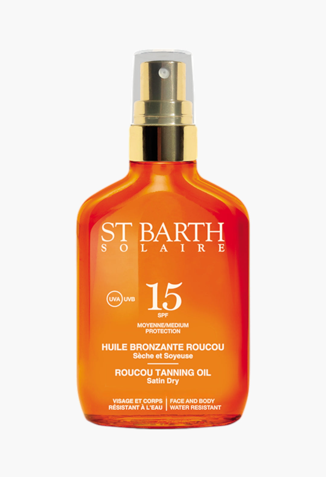 Roucou Tanning Oil SPF 15 - GLAM MODA