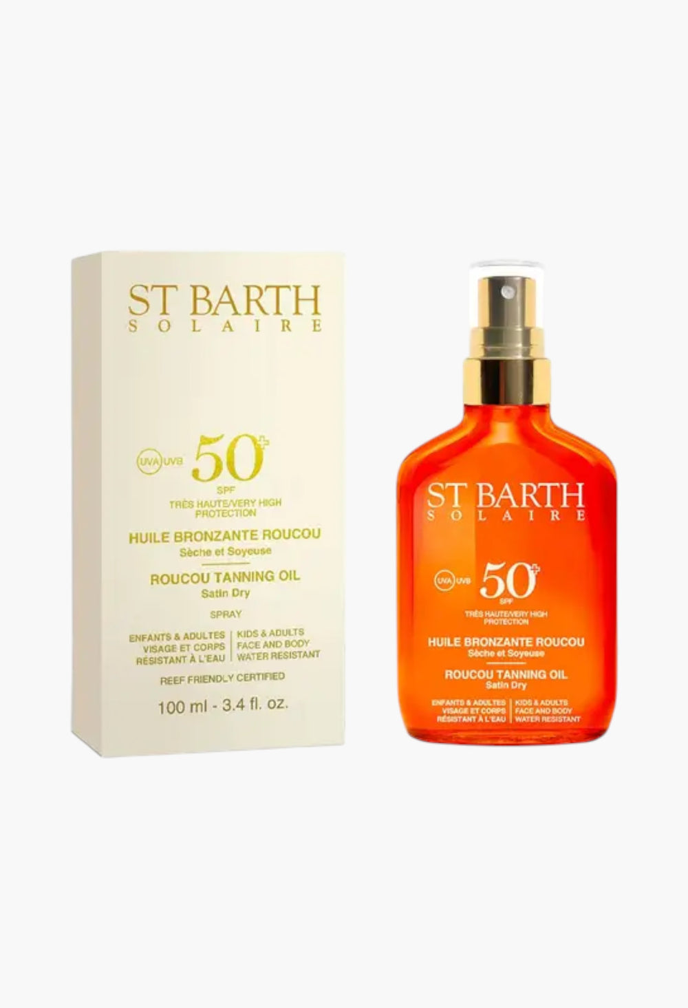 Roucou Tanning Oil SPF 50 - GLAM MODA