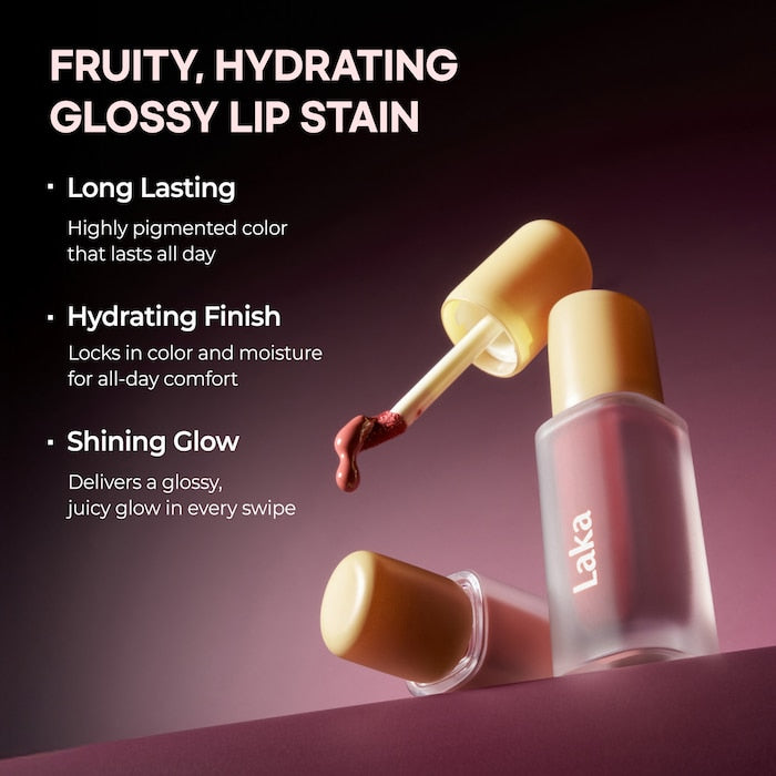 Fruity Glam Tint Hydrating Long-lasting Lip Stain - GLAM MODA