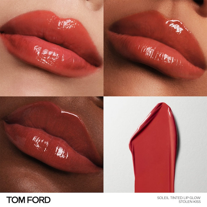 Soleil High-Shine Tinted Glow Plumping Lip Gloss - GLAM MODA