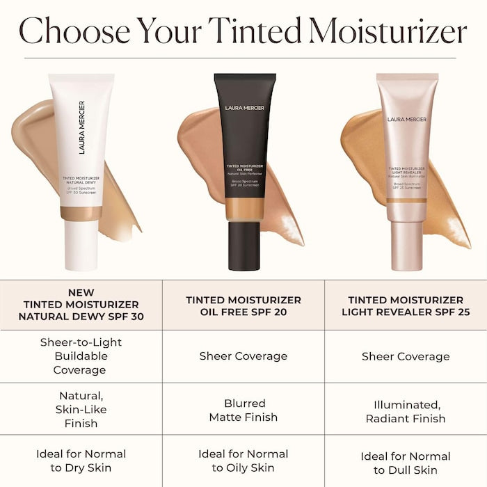 Long-Wear Tinted Moisturizer Natural Dewy Skin Tint SPF 30 with Hyaluronic Acid - GLAM MODA