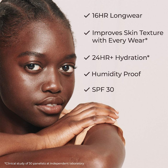 Long-Wear Tinted Moisturizer Natural Dewy Skin Tint SPF 30 with Hyaluronic Acid - GLAM MODA