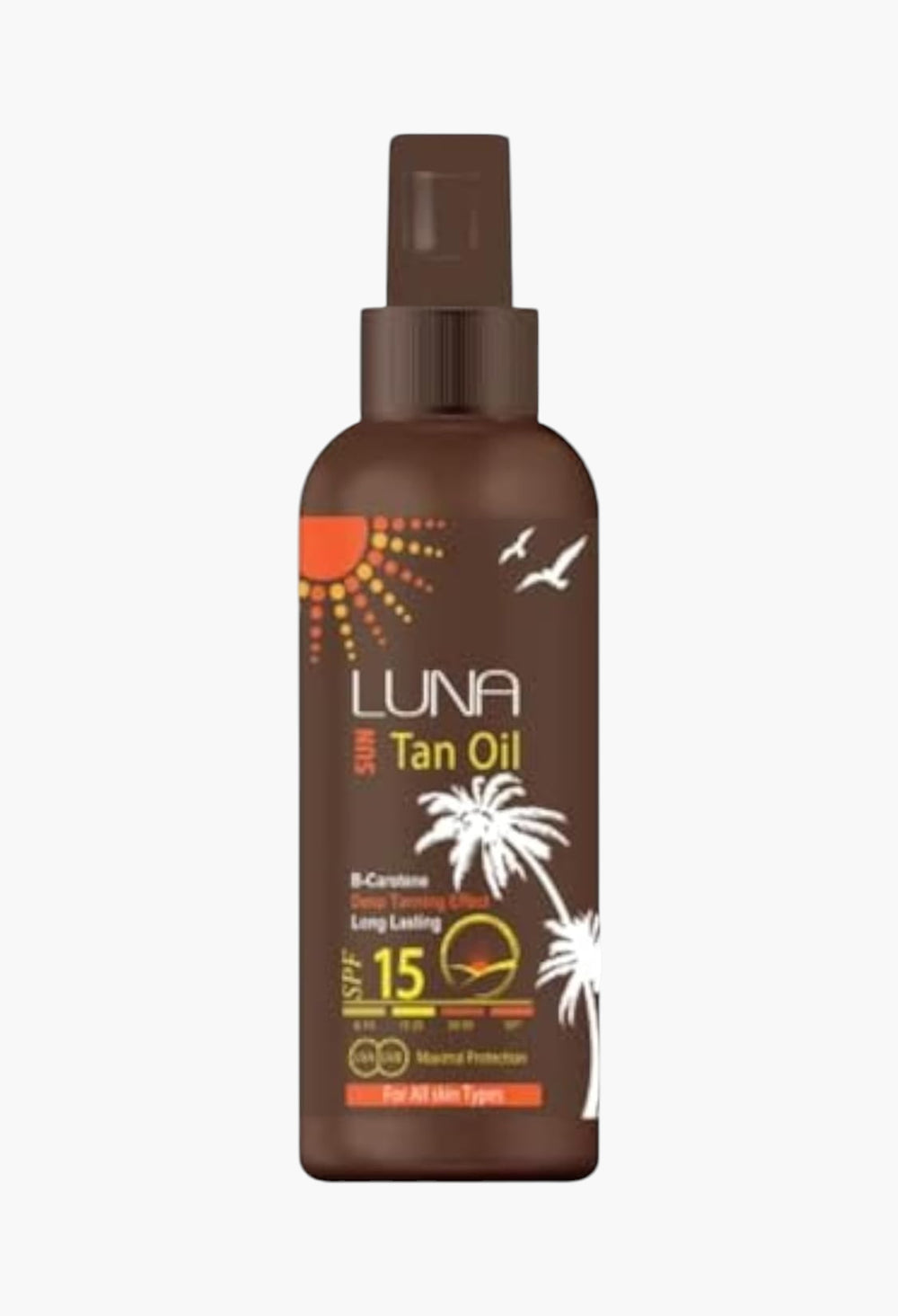 Luna Tanning Oil Spf 15 - GLAM MODA