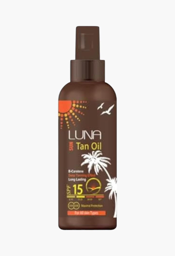 Luna Tanning Oil Spf 15 - GLAM MODA
