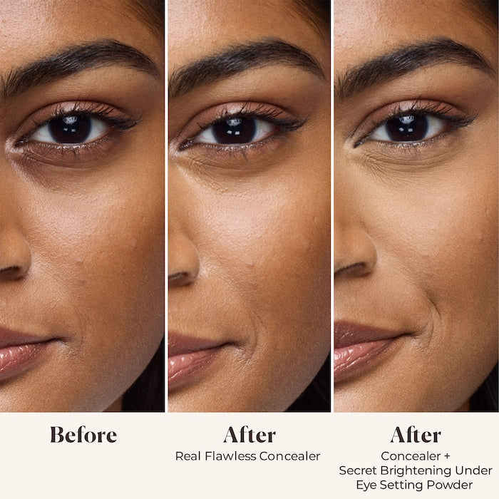 Secret Brightening Color Correcting Longwear Under Eye Setting Powder - GLAM MODA