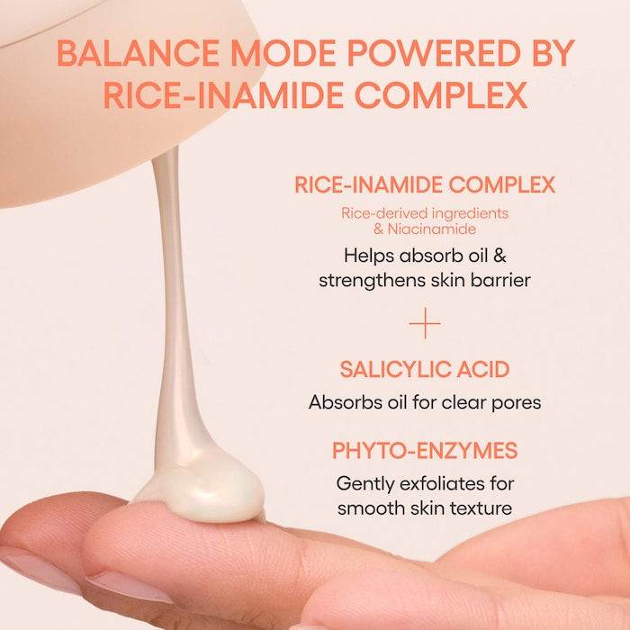 Balance Mode Pore Polishing Peel-Off Face Mask with Salicylic Acid to Control Shine & Smooth Texture - GLAM MODA