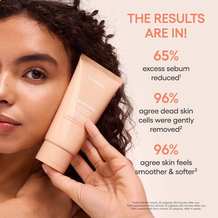 Balance Mode Pore Polishing Peel-Off Face Mask with Salicylic Acid to Control Shine & Smooth Texture - GLAM MODA