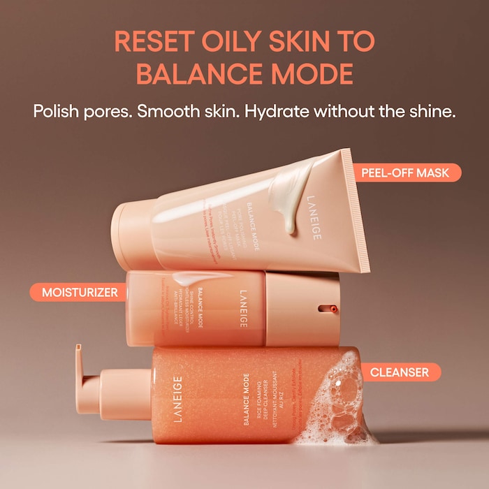 Balance Mode Pore Polishing Peel-Off Face Mask with Salicylic Acid to Control Shine & Smooth Texture - GLAM MODA
