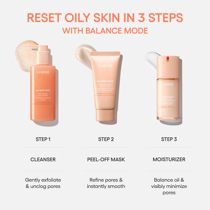 Balance Mode Pore Polishing Peel-Off Face Mask with Salicylic Acid to Control Shine & Smooth Texture - GLAM MODA
