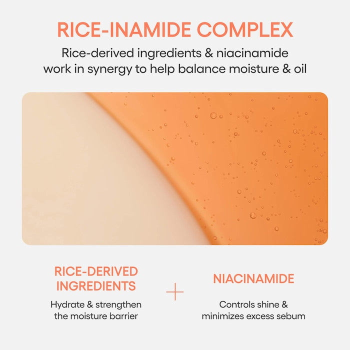 Balance Mode Rice Foaming Gel Cleanser with Glycolic Acid to Control Shine & Unclog Pores - GLAM MODA