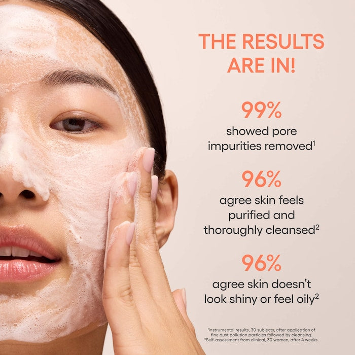 Balance Mode Rice Foaming Gel Cleanser with Glycolic Acid to Control Shine & Unclog Pores - GLAM MODA