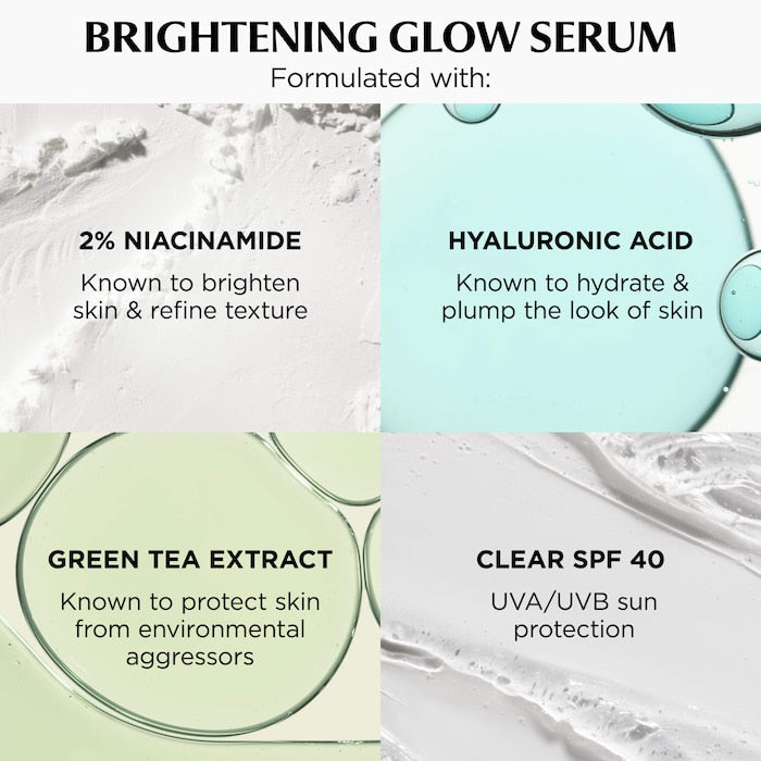 CC+ Nude Glow Lightweight Foundation + Glow Serum with SPF 40 and Niacinamide - GLAM MODA