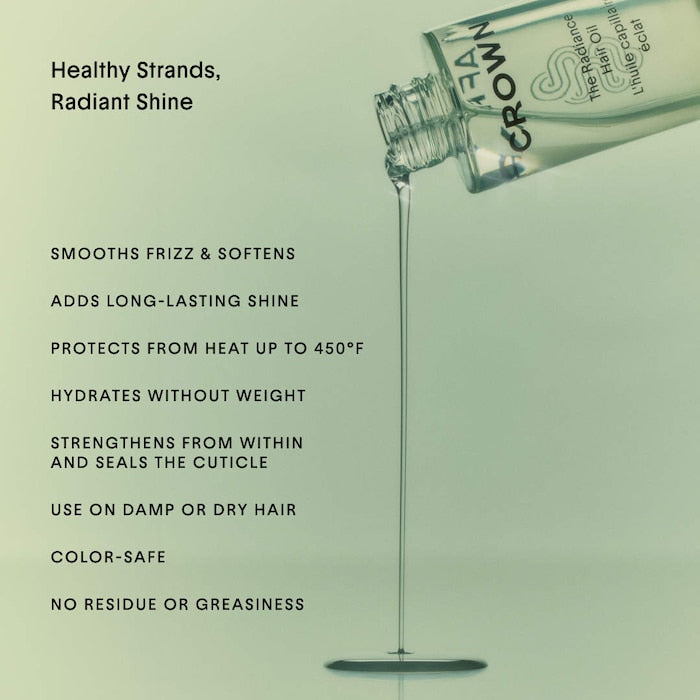 The Mini Radiance Hair Oil for Frizz-Free Shine - GLAM MODA