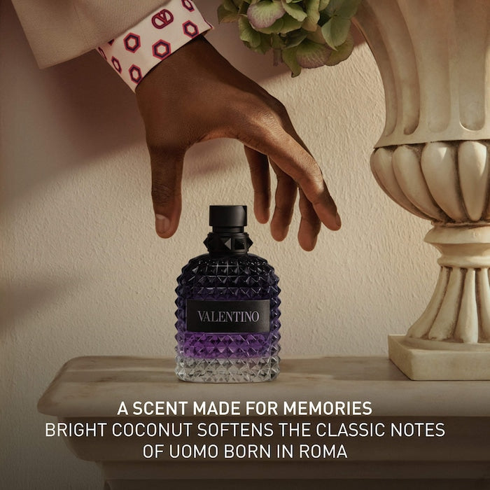 Uomo Born in Roma Purple Melancholia Eau de Toilette with Lavender - GLAM MODA