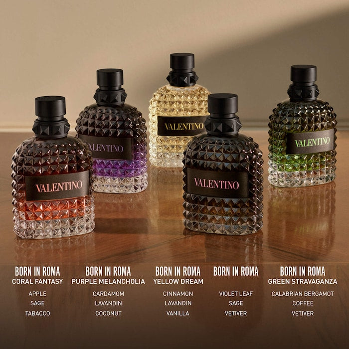 Uomo Born in Roma Purple Melancholia Eau de Toilette with Lavender - GLAM MODA