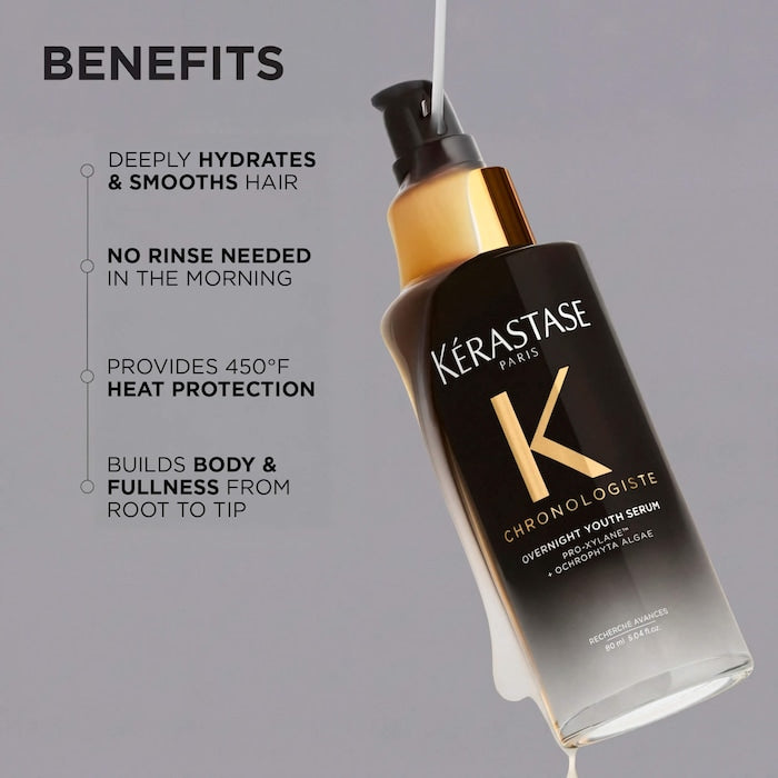 Chronologiste Overnight Youth Serum for Dry, Thin, Aging Hair - GLAM MODA