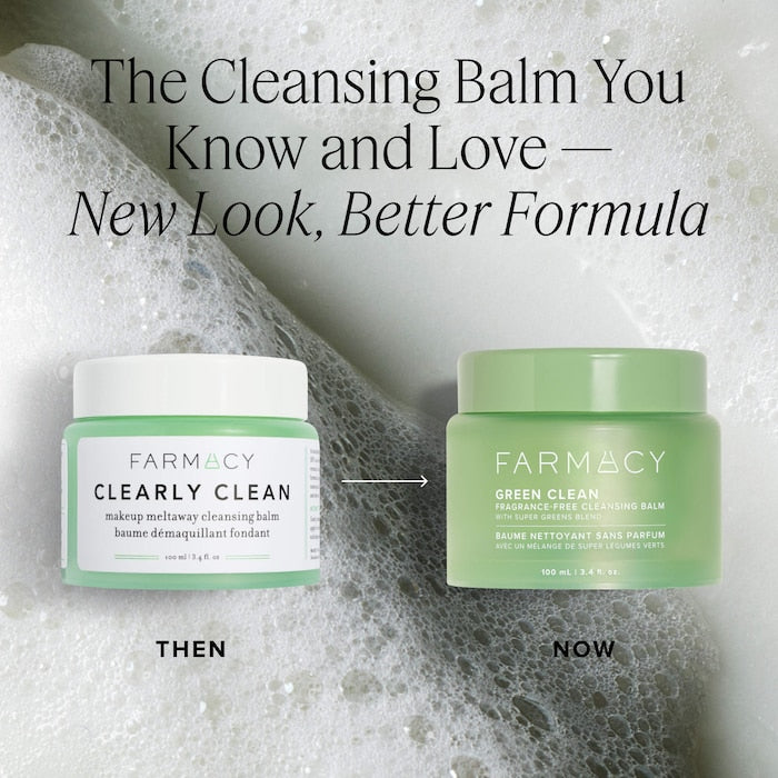 Green Clean Makeup Removing Cleansing Balm - GLAM MODA