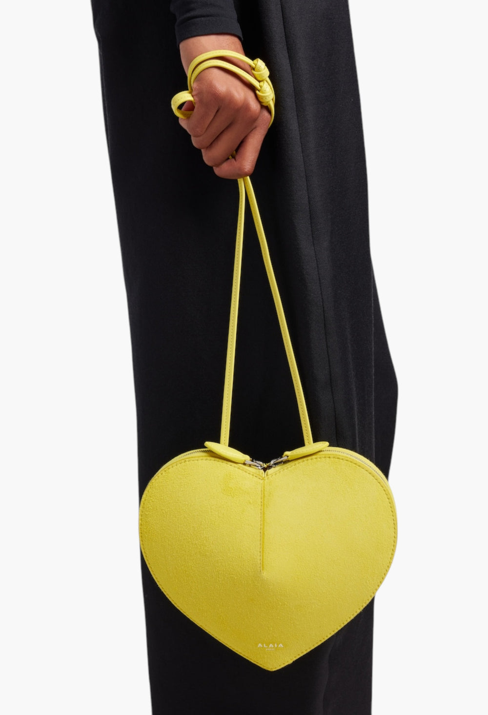 Le Cœur Leather And Suede Crossbody Bag - GLAM MODA