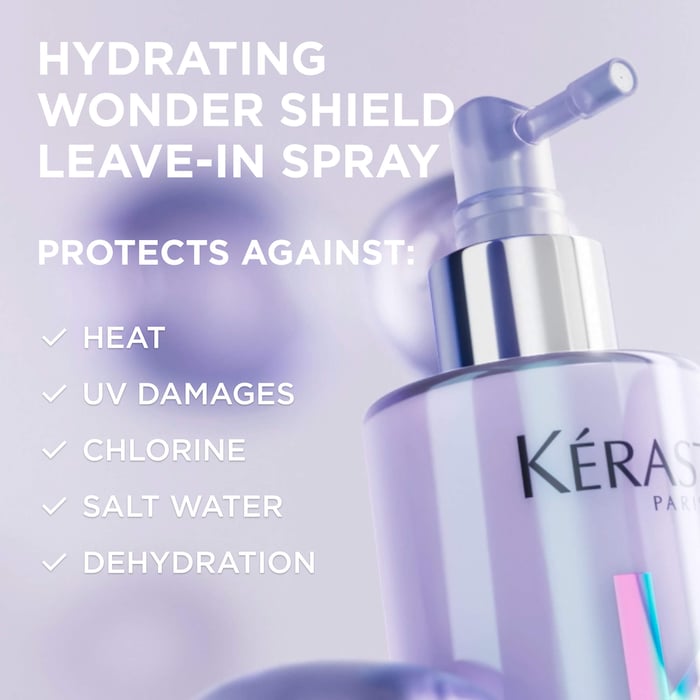 Mini Blond Absolu Blonde Guard Hydrating Leave-In Conditioner Spray with Hyaluronic Acid - GLAM MODA