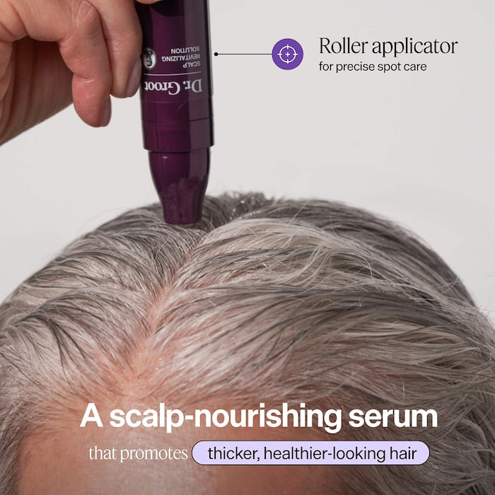 Roll-On Hair Thickening Scalp Serum for Thinning Hair - GLAM MODA